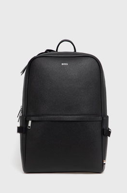 BOSS rucsac barbati, culoarea negru, mare, neted
