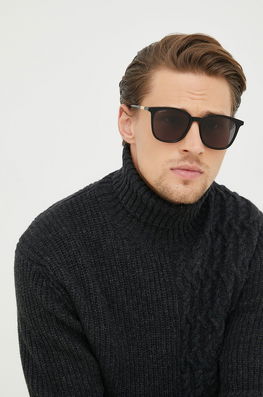 Gucci ochelari de soare barbati, culoarea negru