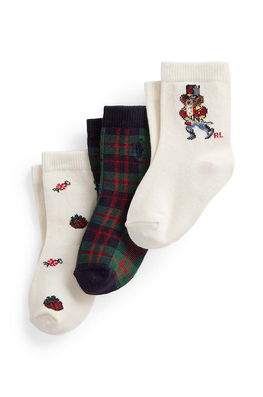 Polo Ralph Lauren sosete copii 3-pack culoarea bej Barbati