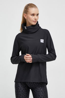 Eivy hanorac funcțional Boyfriends Fit Gaiter Rib culoarea negru Dama