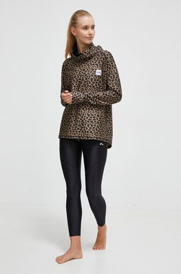 Eivy hanorac funcțional Boyfriends Fit Gaiter culoarea maro Dama