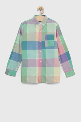 GAP camasa de bumbac pentru copii multicolor Barbati
