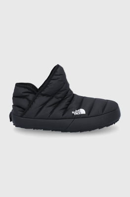 The North Face papuci de casa m thermoball traction bootie culoarea negru Barbati