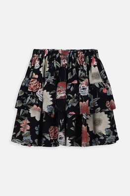 Coccodrillo fusta fete mini, evazati multicolor Dama