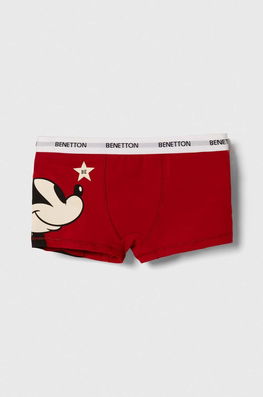 United Colors of Benetton boxeri copii culoarea rosu , Boxeri şi slipuri Barbati