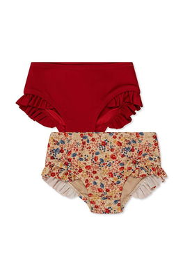 Konges Sløjd slip de baie copii 2-pack culoarea rosu , Doua piese Dama