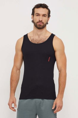 HUGO tricou 2-pack barbati, culoarea gri