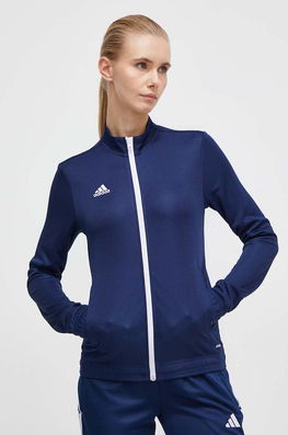 adidas Performance hanorac de antrenament Entrada 22 culoarea albastru marin, cu imprimeu bleumarin Dama
