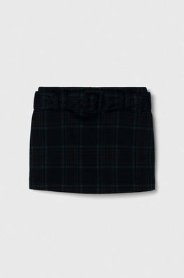 Abercrombie & Fitch fusta fete culoarea verde, mini, evazati Dama