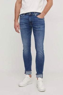Pepe Jeans jeansi FINSBURY barbati albastru