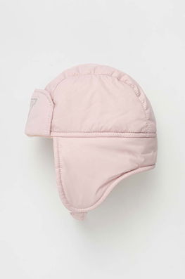 Guess caciula copii culoarea roz, din tricot gros , Căciuli Barbati