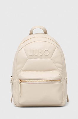 Liu Jo rucsac femei, culoarea maro, mic, neted bej Dama