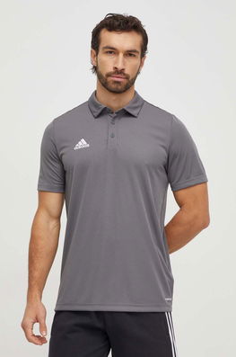 adidas Performance polo de antrenament Entrada 22 culoarea gri, neted Barbati