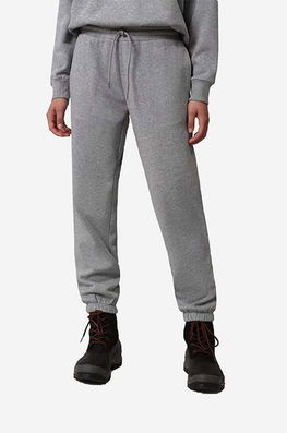 Napapijri pantaloni de trening culoarea gri, melanj NA4FSI.160-160 Dama