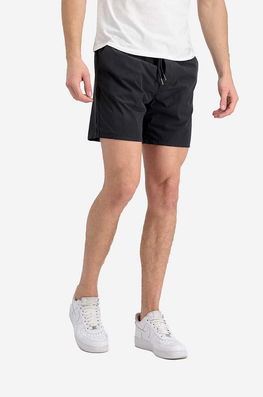 Alpha Industries pantaloni scurți barbati, culoarea negru 106253.03-black