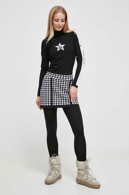 Newland leggins sport Leda femei, culoarea negru, modelator Dama