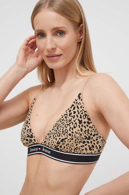 Tommy Jeans sutien culoarea bej, modelator Dama