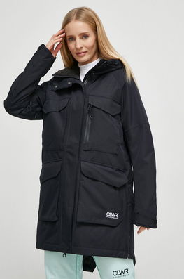 Colourwear geaca Gritty culoarea negru Dama
