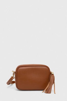 Answear Lab poseta de piele culoarea maro Dama