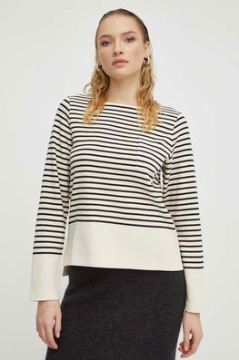 Marc O'Polo tricou femei, culoarea bej, light Dama