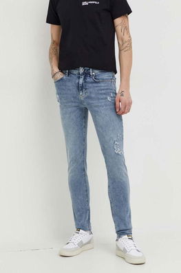 Karl Lagerfeld Jeans jeansi barbati albastru