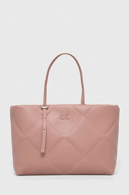 Calvin Klein poseta culoarea roz Dama