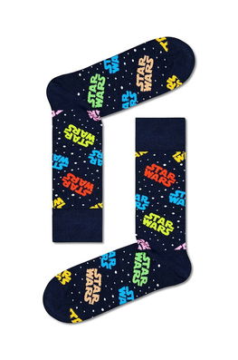 Happy Socks sosete Star Wars culoarea albastru marin bleumarin