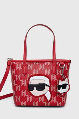 Karl Lagerfeld poseta culoarea rosu Dama