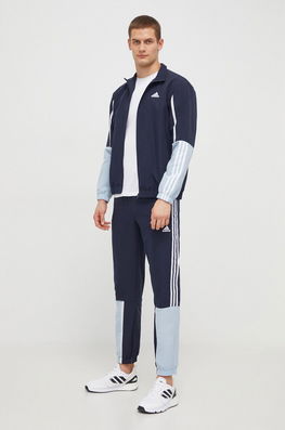 adidas trening barbati, culoarea albastru marin bleumarin