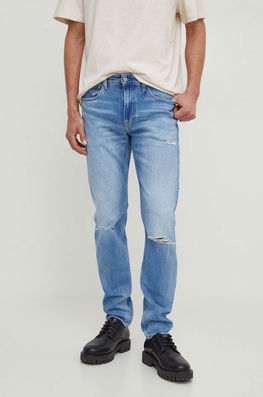 Calvin Klein Jeans jeansi barbati albastru
