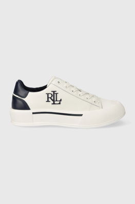 Lauren Ralph Lauren sneakers din piele Daisie culoarea alb, 802925360001 Dama