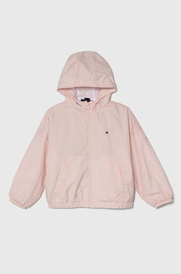 Tommy Hilfiger geaca copii culoarea roz , Geci scurte Dama