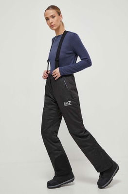 EA7 Emporio Armani pantaloni de schi culoarea gri Dama