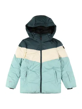 Brunotti Kids Geacă sport 'Okalani' crem / turcoaz / verde petrol