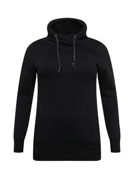 Ragwear Plus Bluză de molton 'NESKA' negru