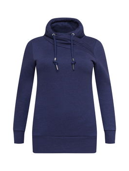Ragwear Plus Bluză de molton 'NESKA' bleumarin