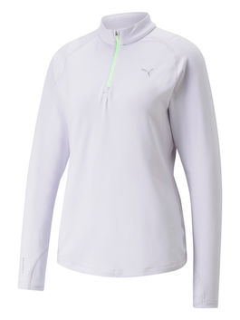 PUMA Tricou funcțional mov lavandă / argintiu