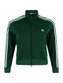 ADIDAS ORIGINALS Hanorac 'Firebird' verde închis / alb