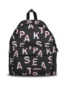 EASTPAK Rucsac roșu / negru / alb