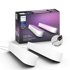 Set 2 lampi LED integrat Hue Play, ambianta alba si color, 530 lumeni