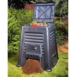 Compostor fara baza negru Keter Eco 650